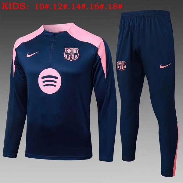 Ninos Sudadera De Training Barcelona 2026/27 Azul 2